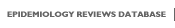 Epidemiology Reviews Database